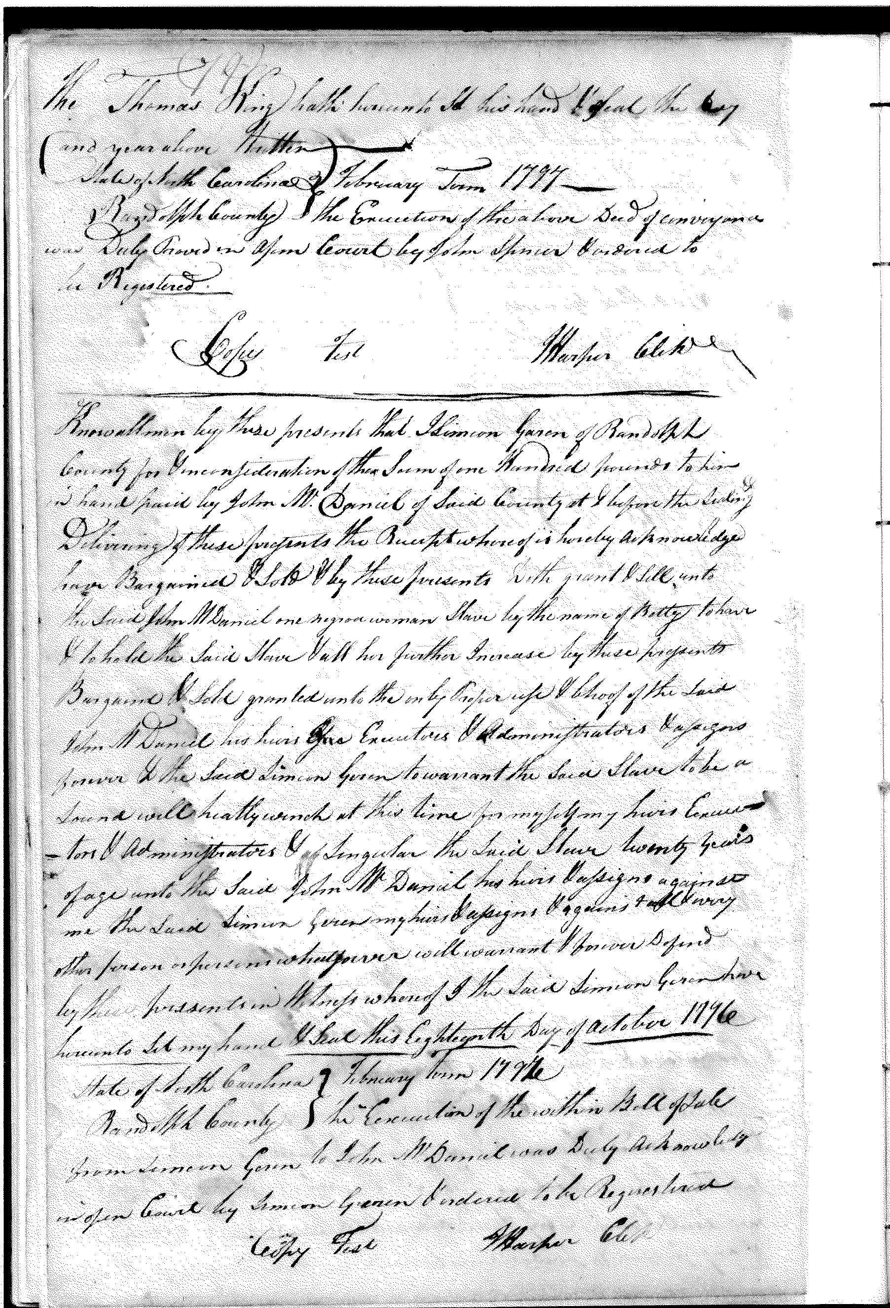 slave deed image