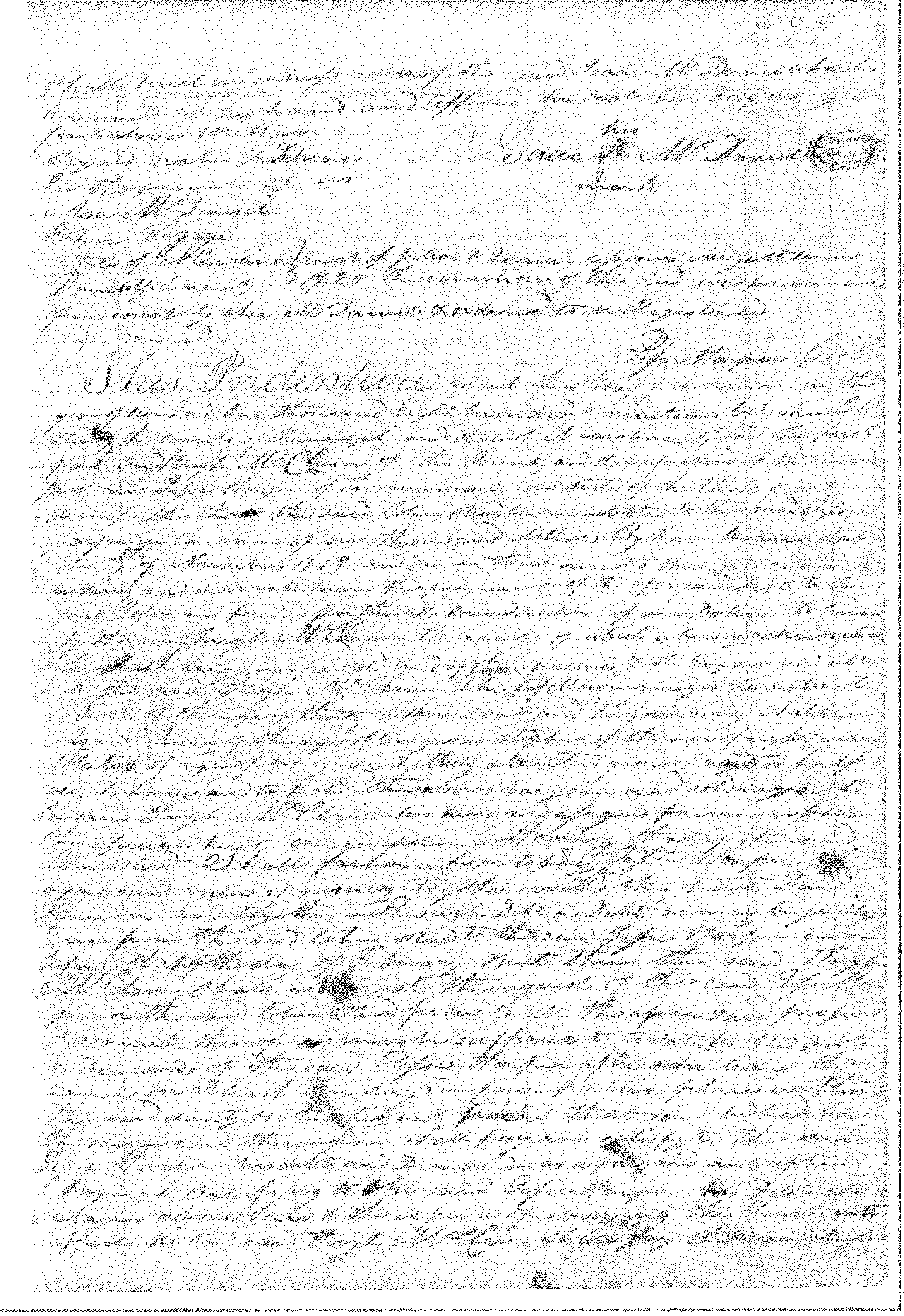 slave deed image