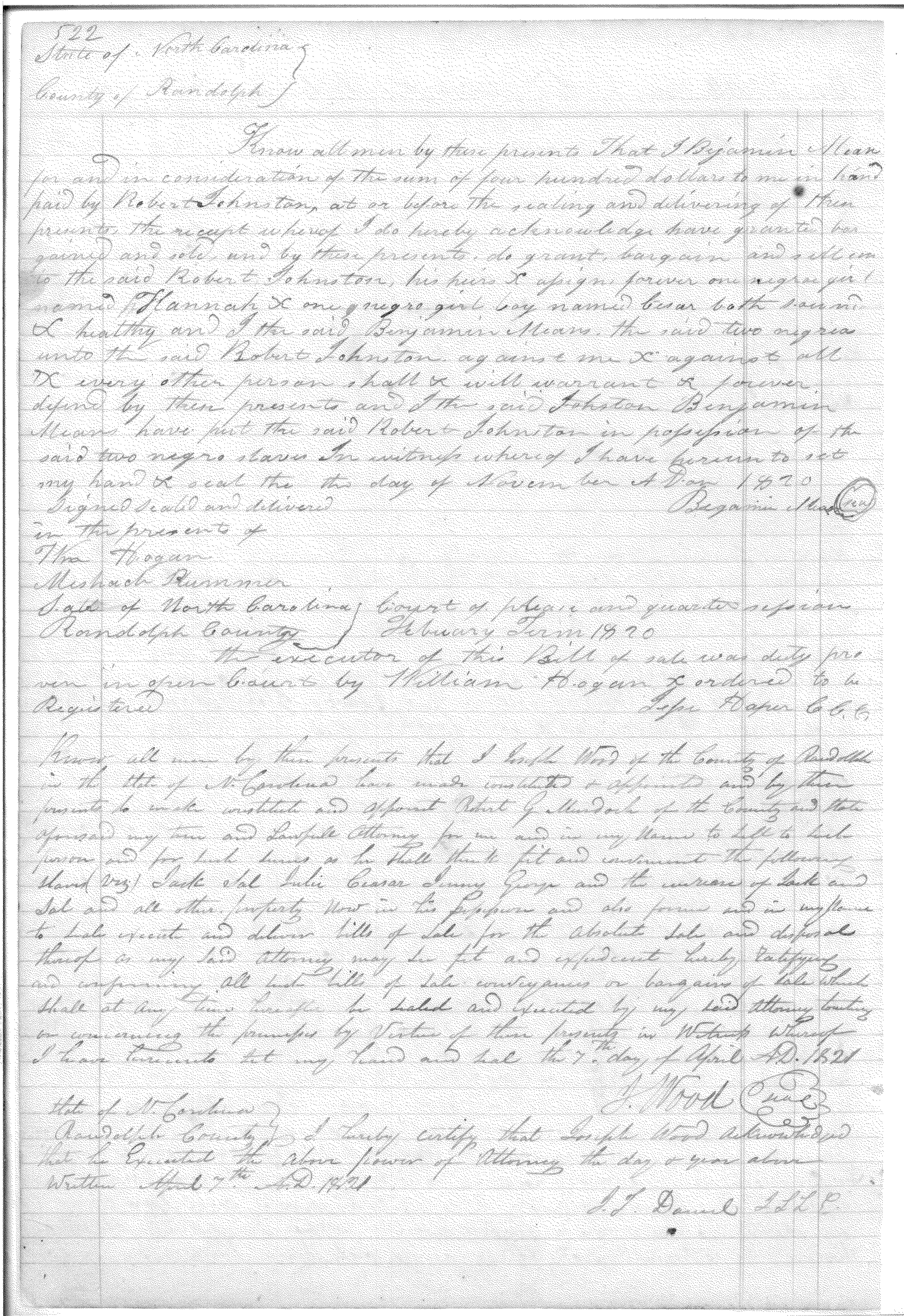slave deed image