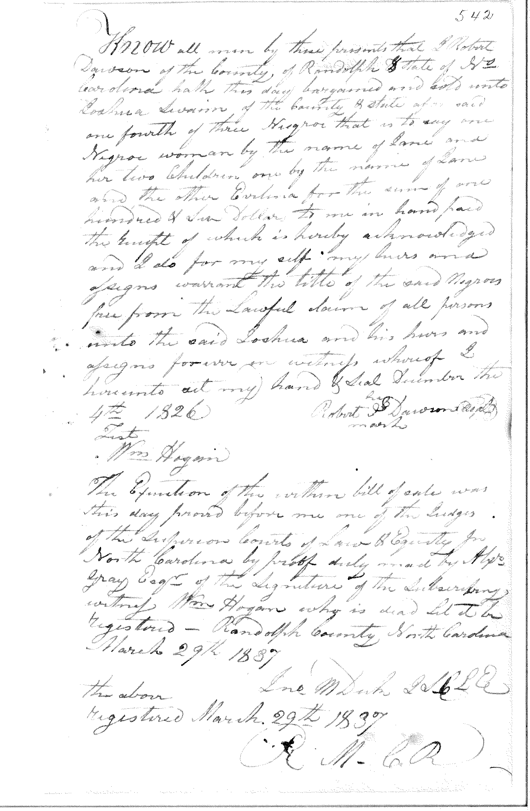 slave deed image