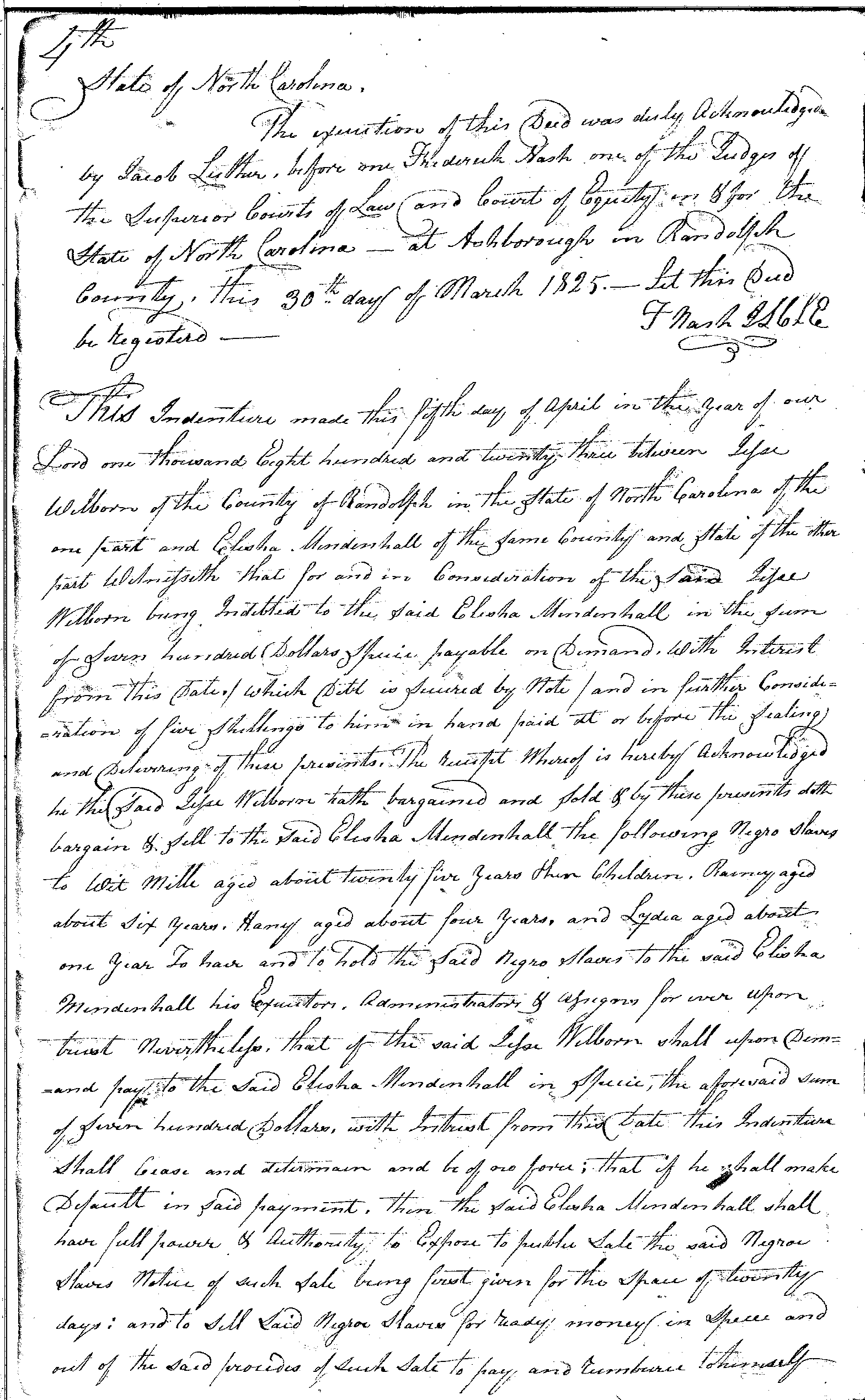 slave deed image