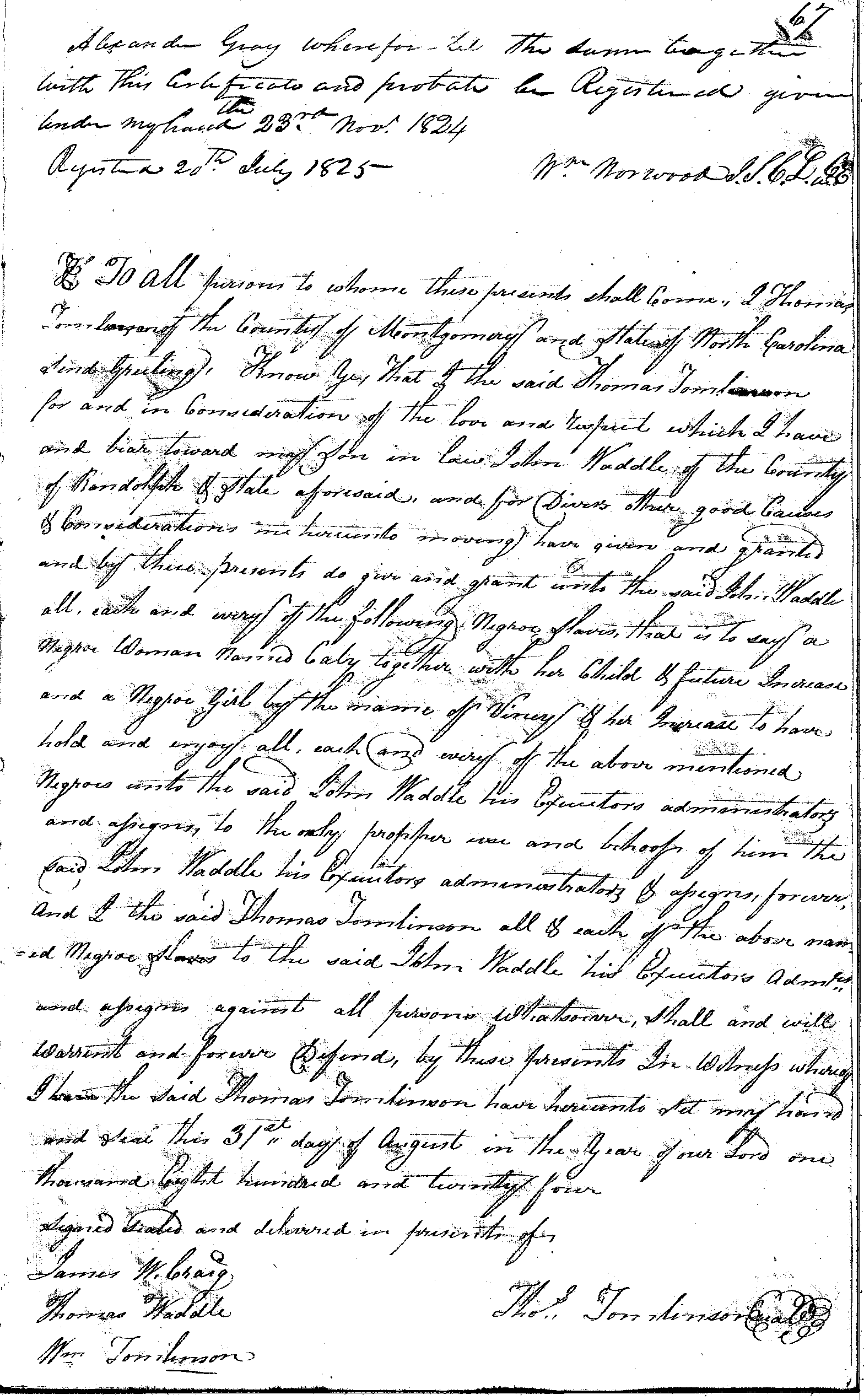 slave deed image