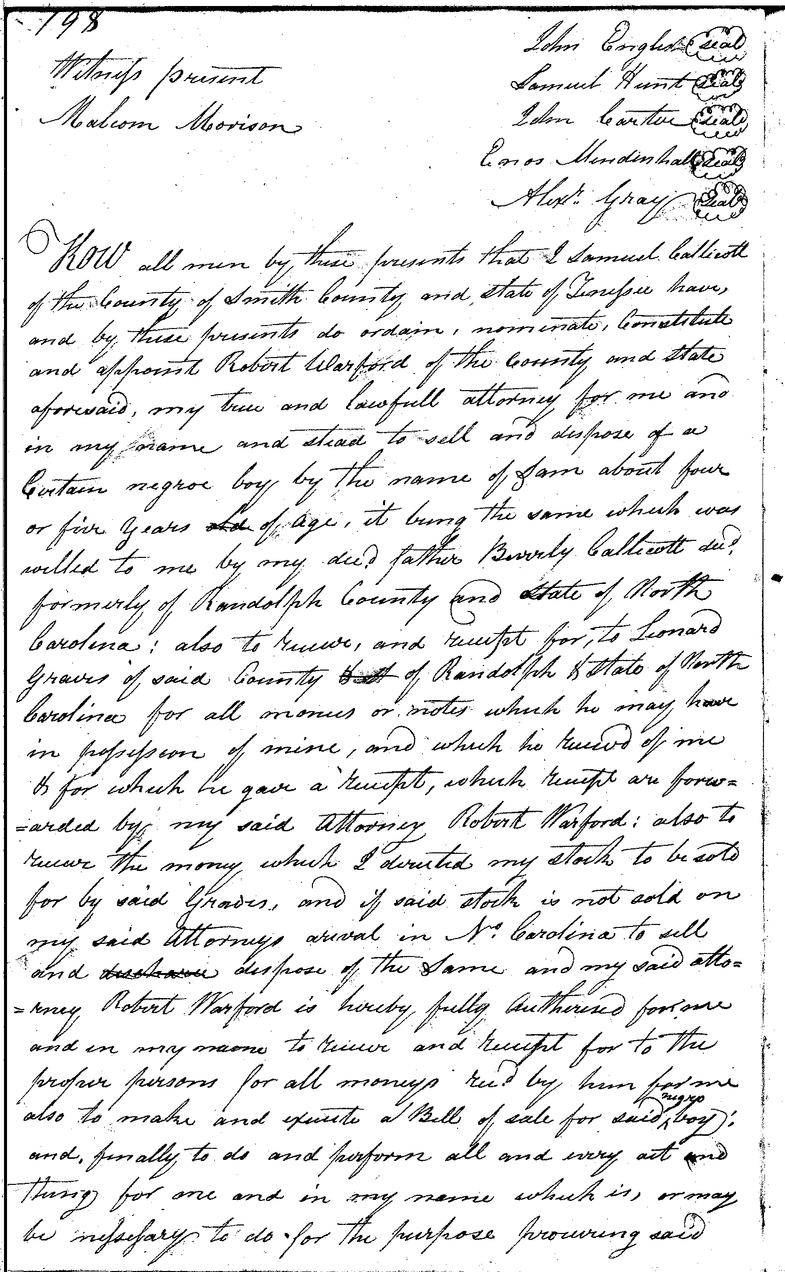 slave deed image