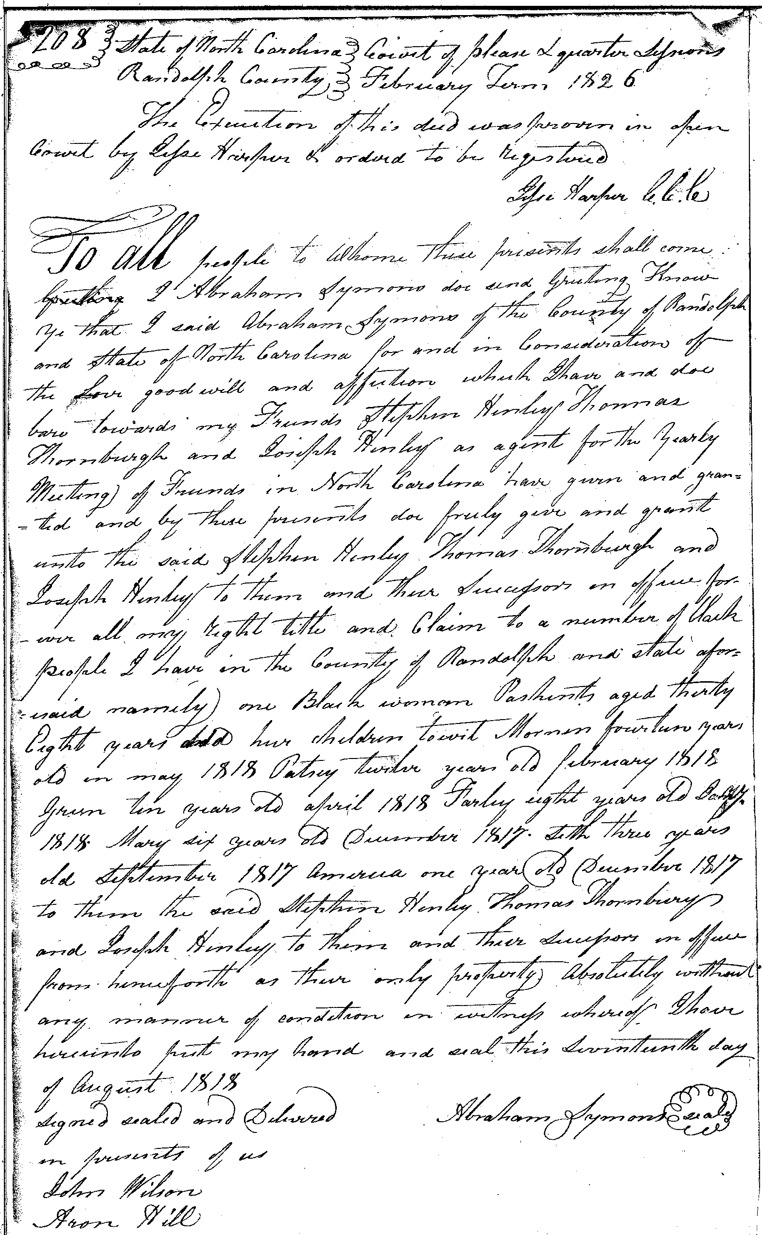 slave deed image
