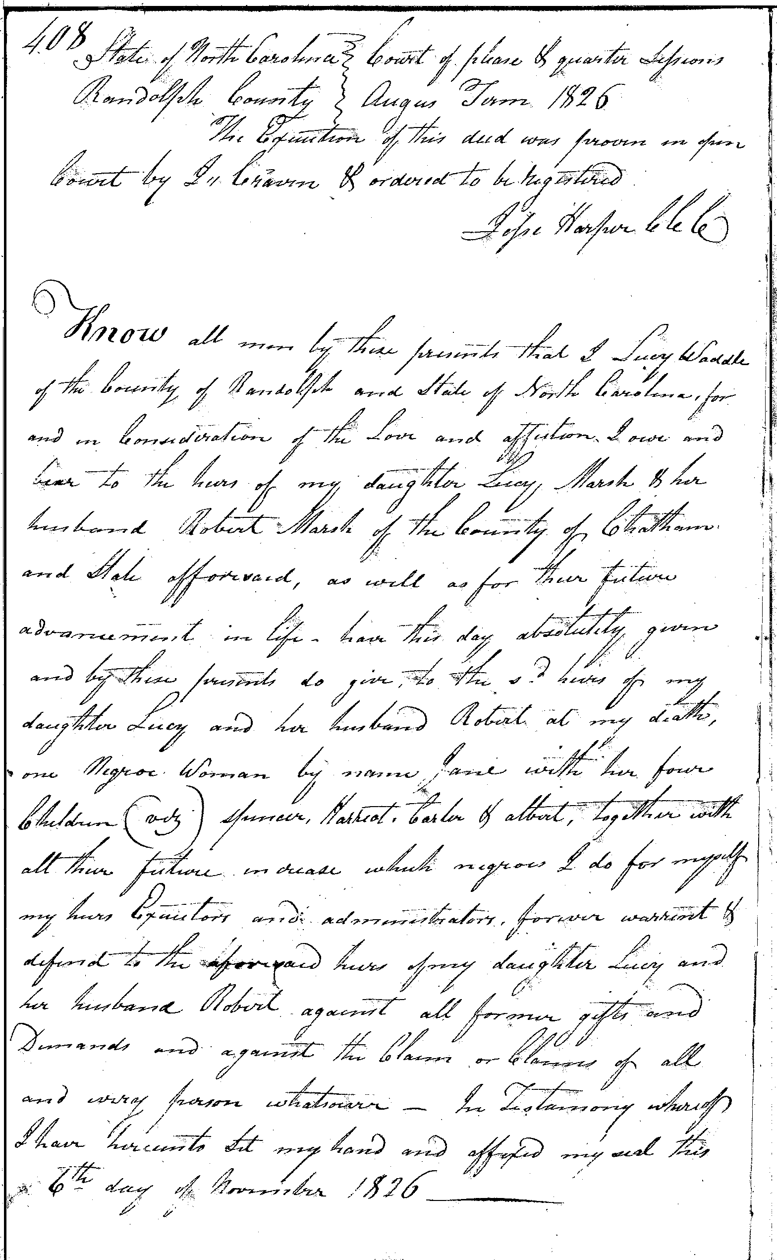 slave deed image