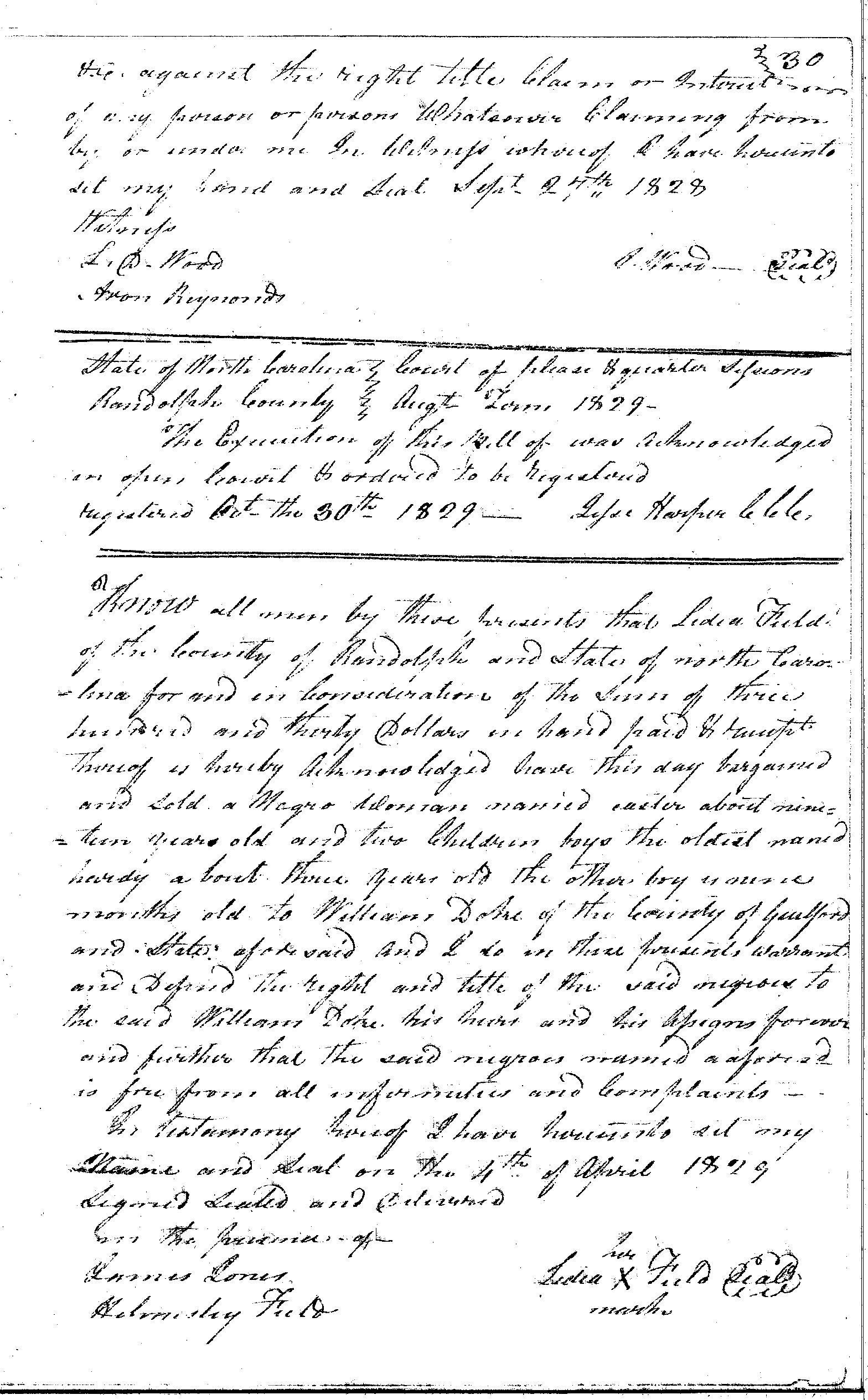 slave deed image