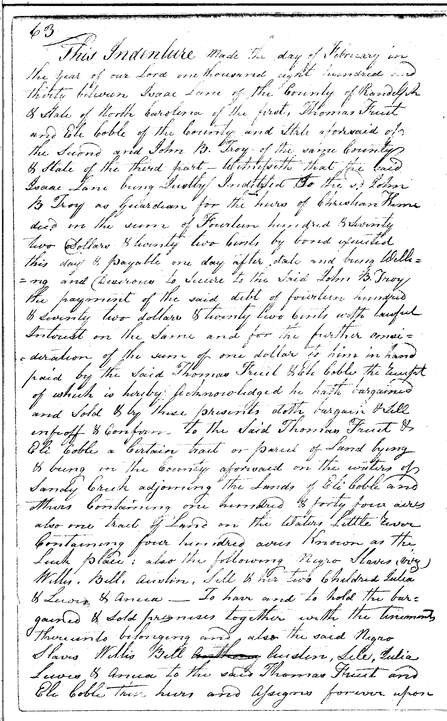 slave deed image