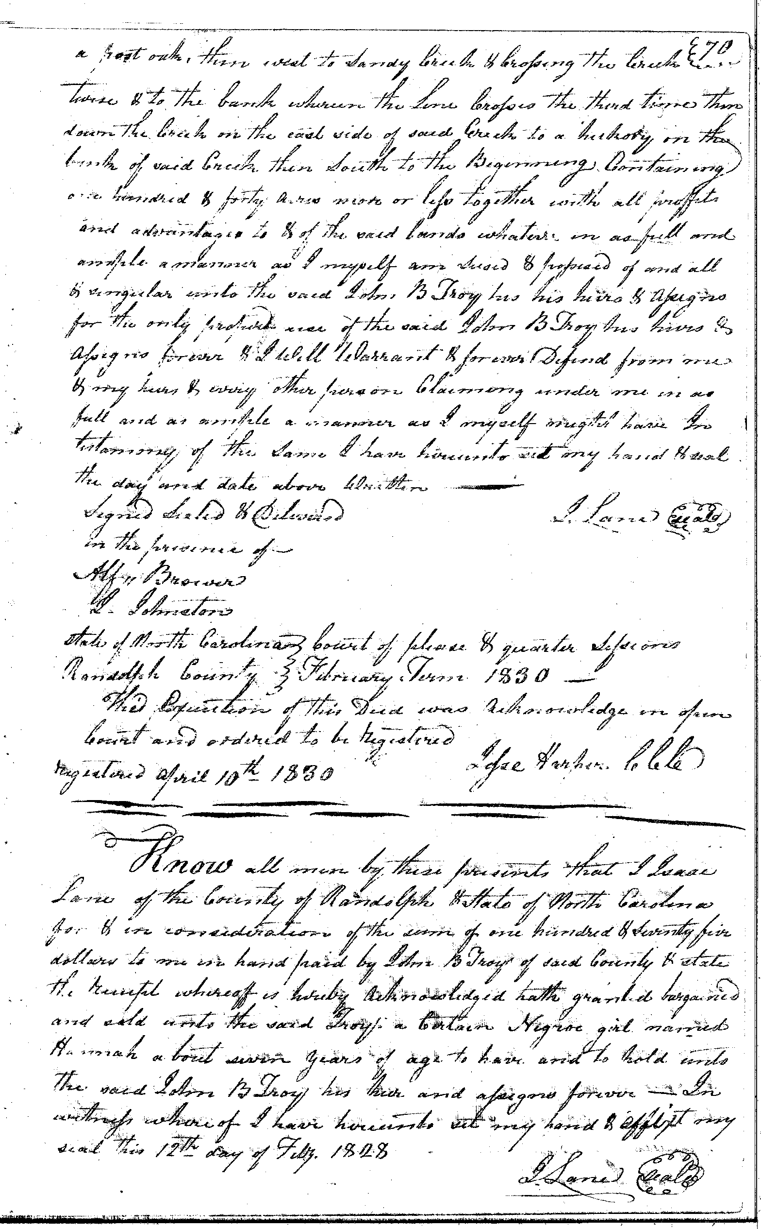 slave deed image