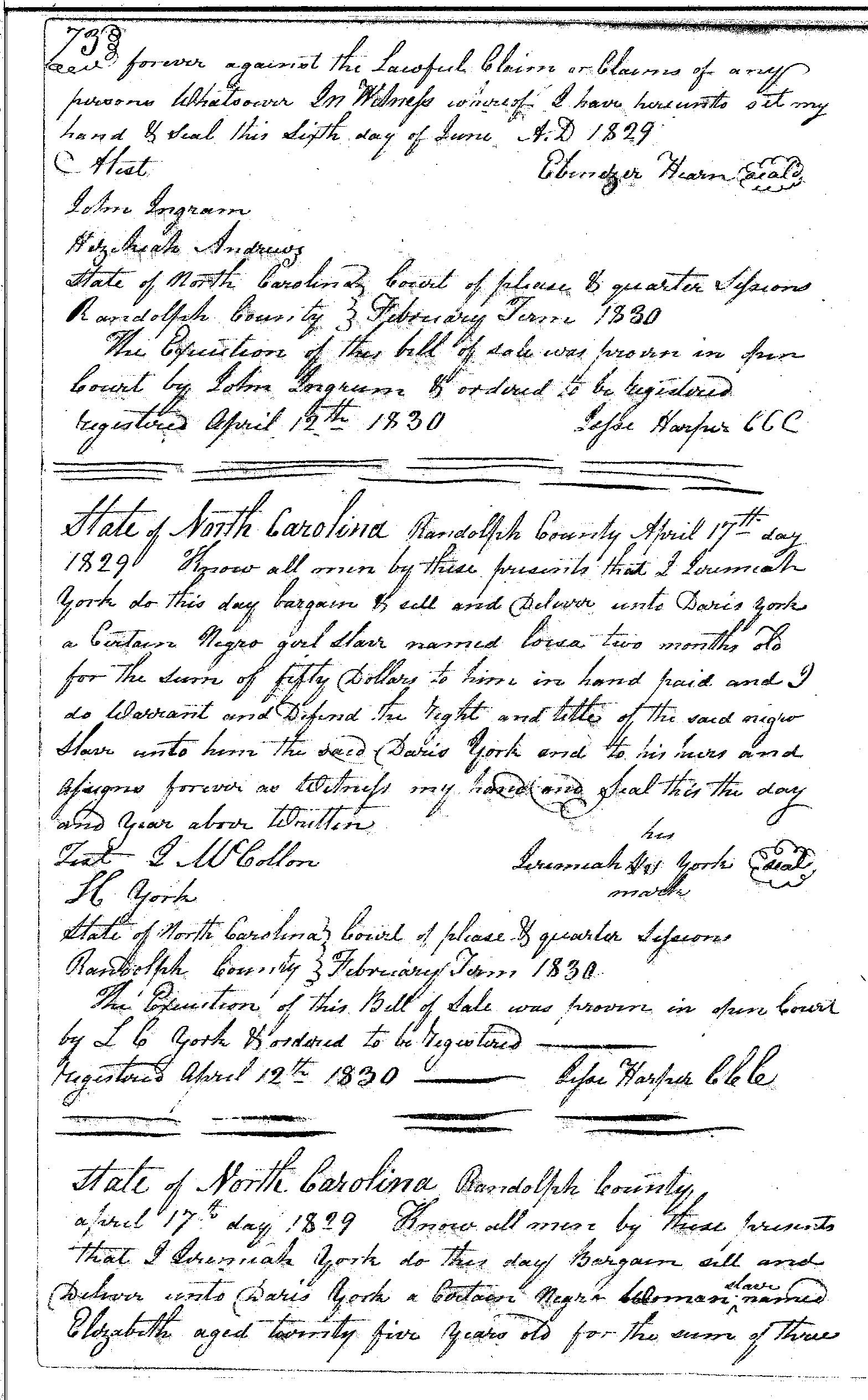 slave deed image
