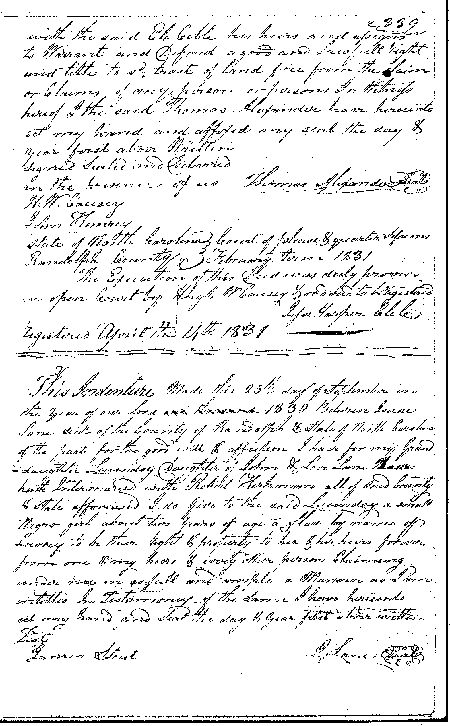 slave deed image