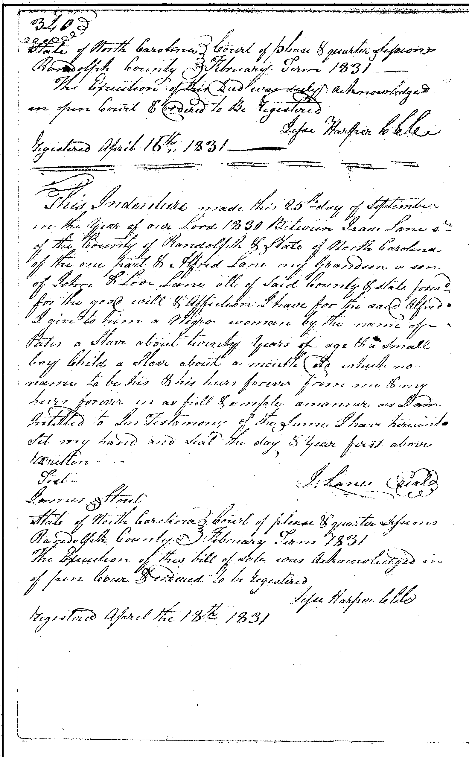 slave deed image
