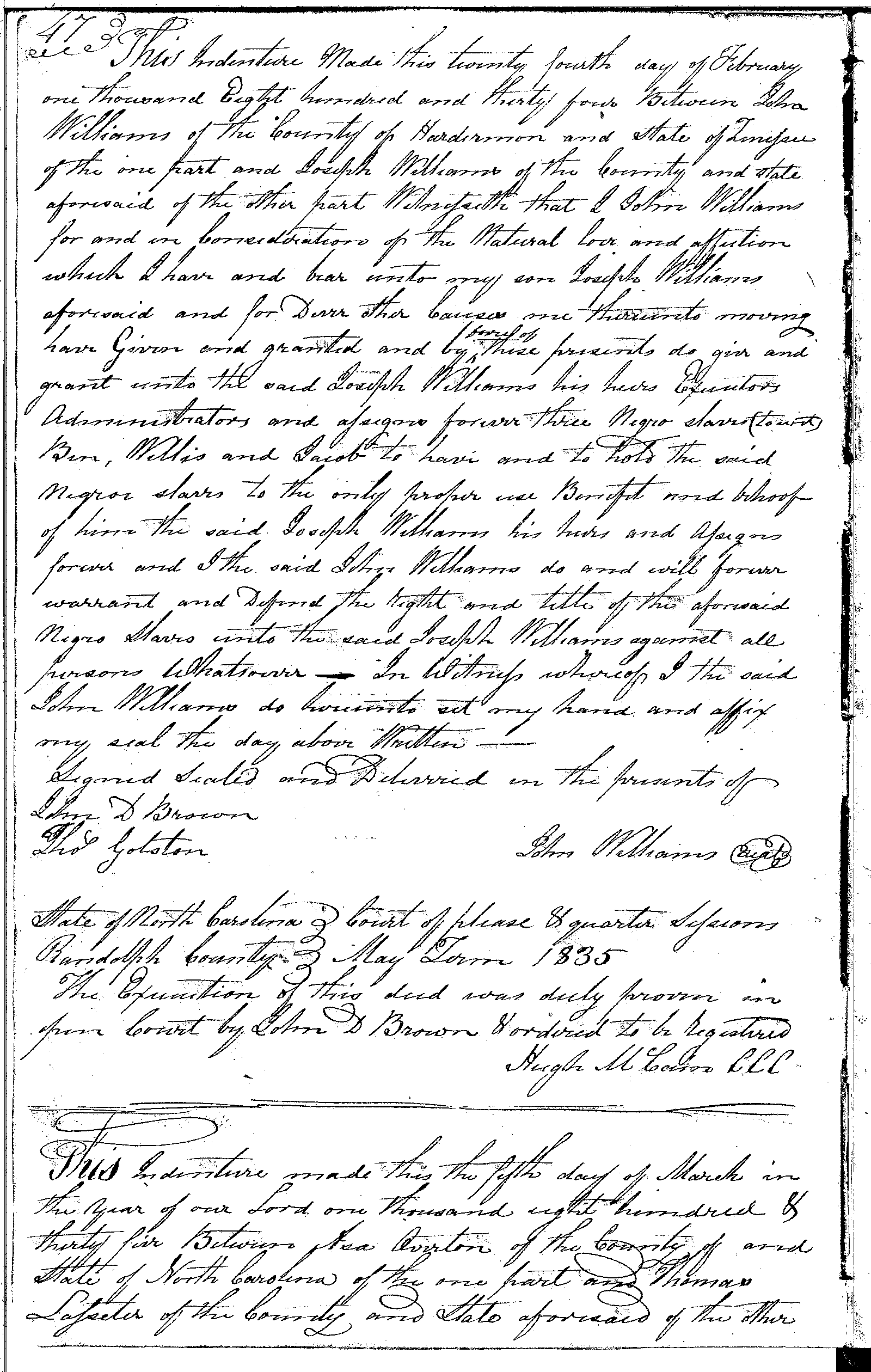 slave deed image