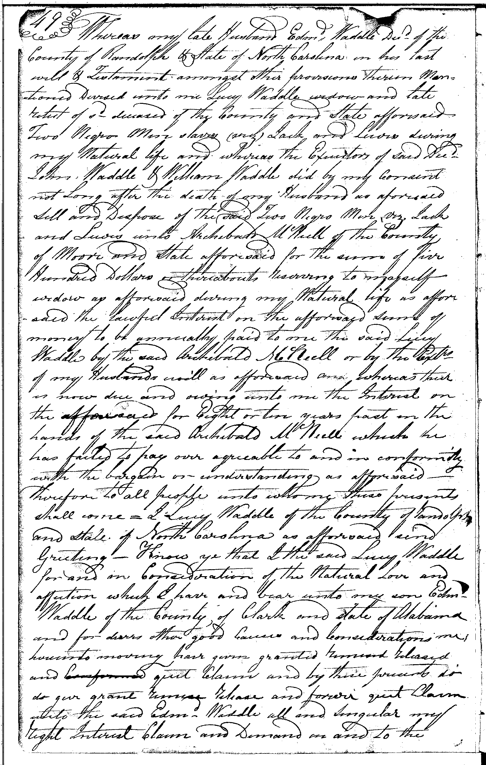 slave deed image