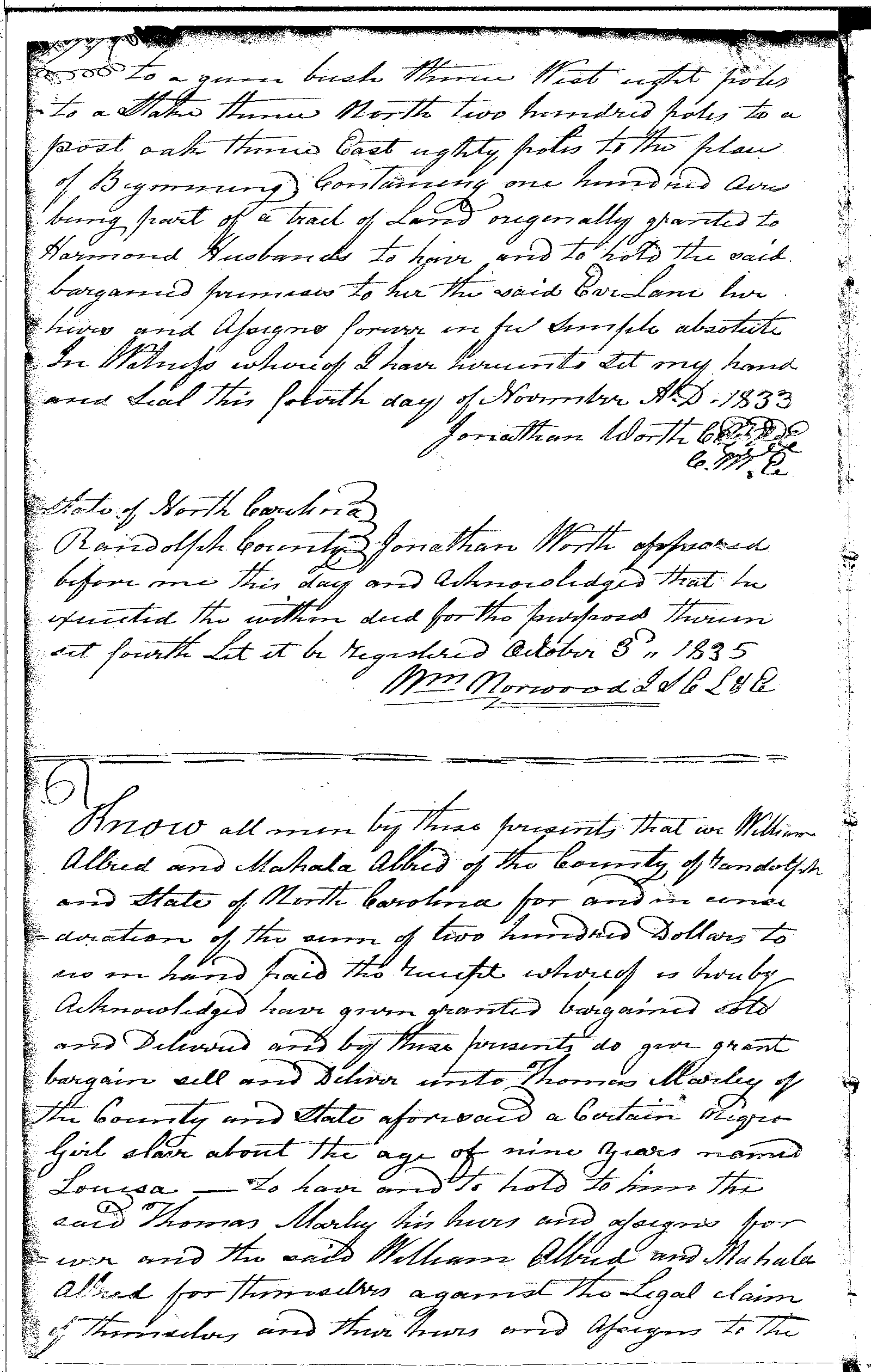 slave deed image