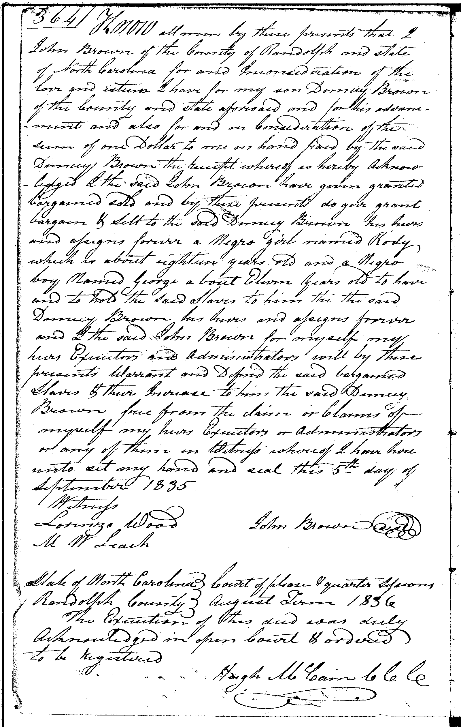 slave deed image