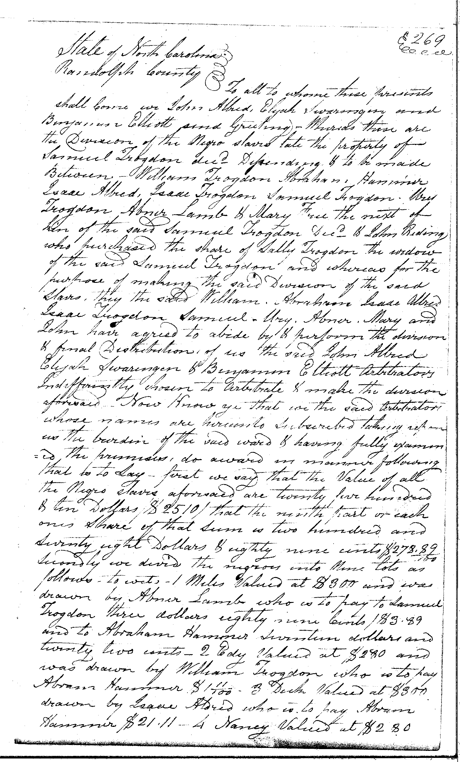 slave deed image