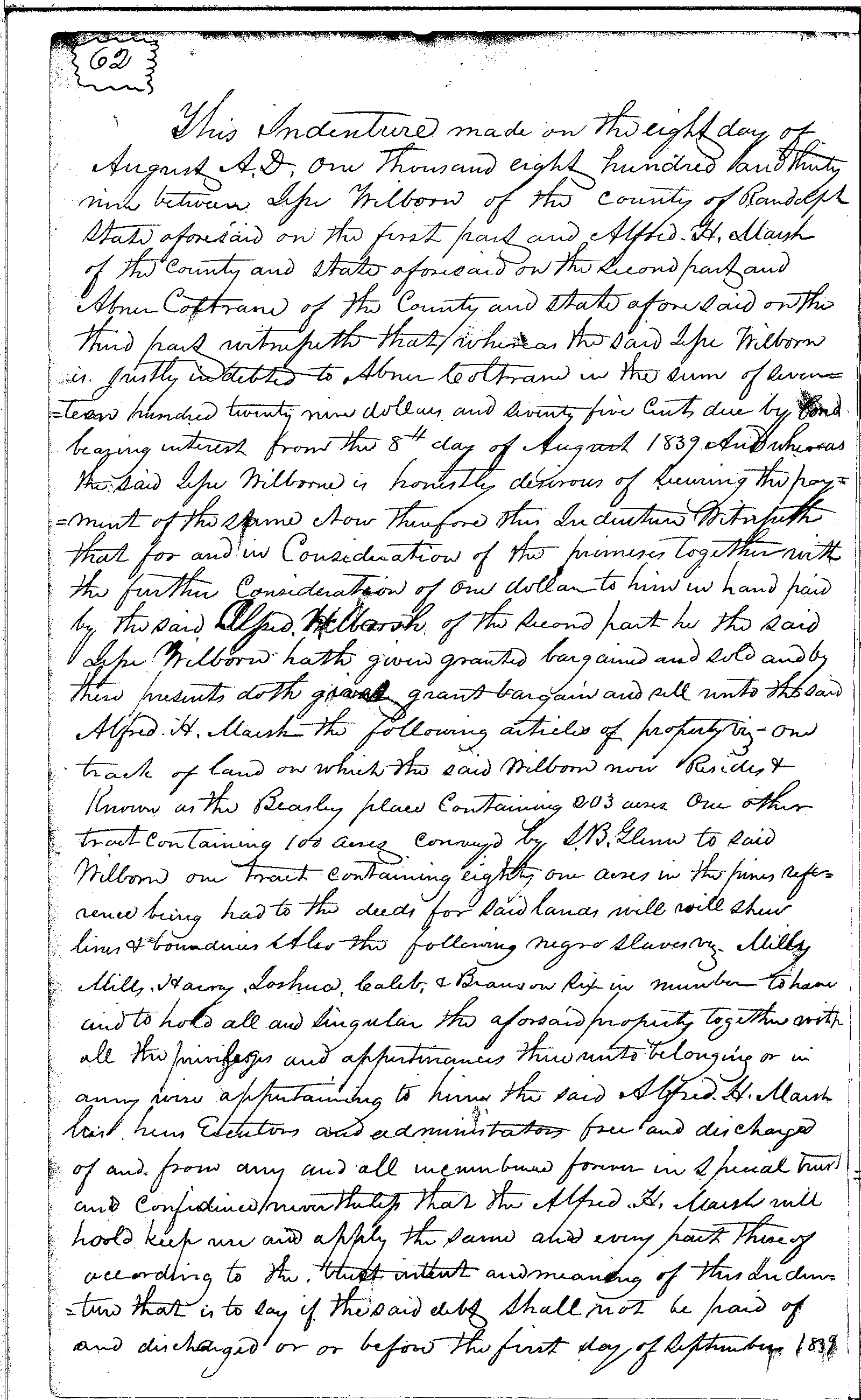 slave deed image