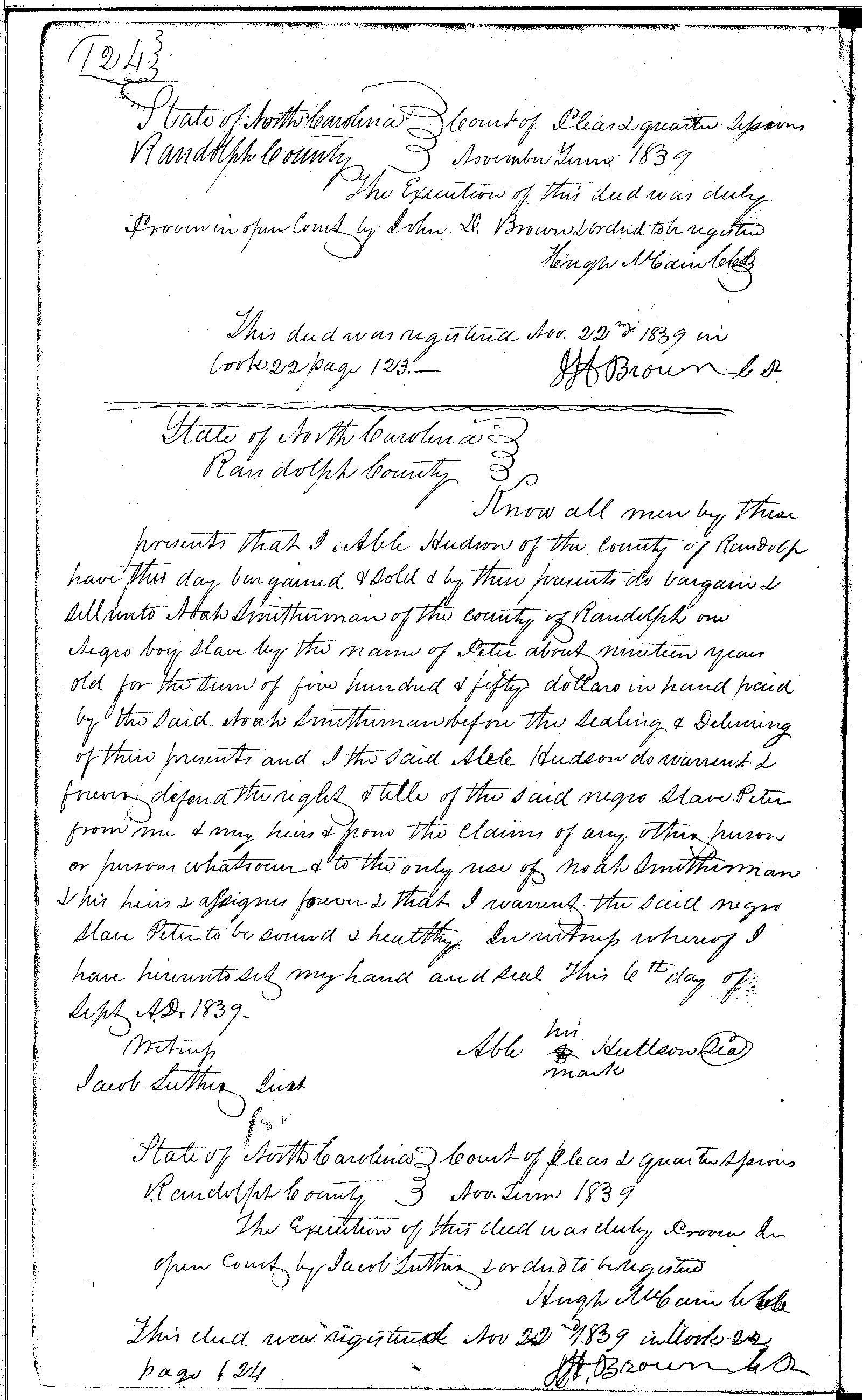 slave deed image