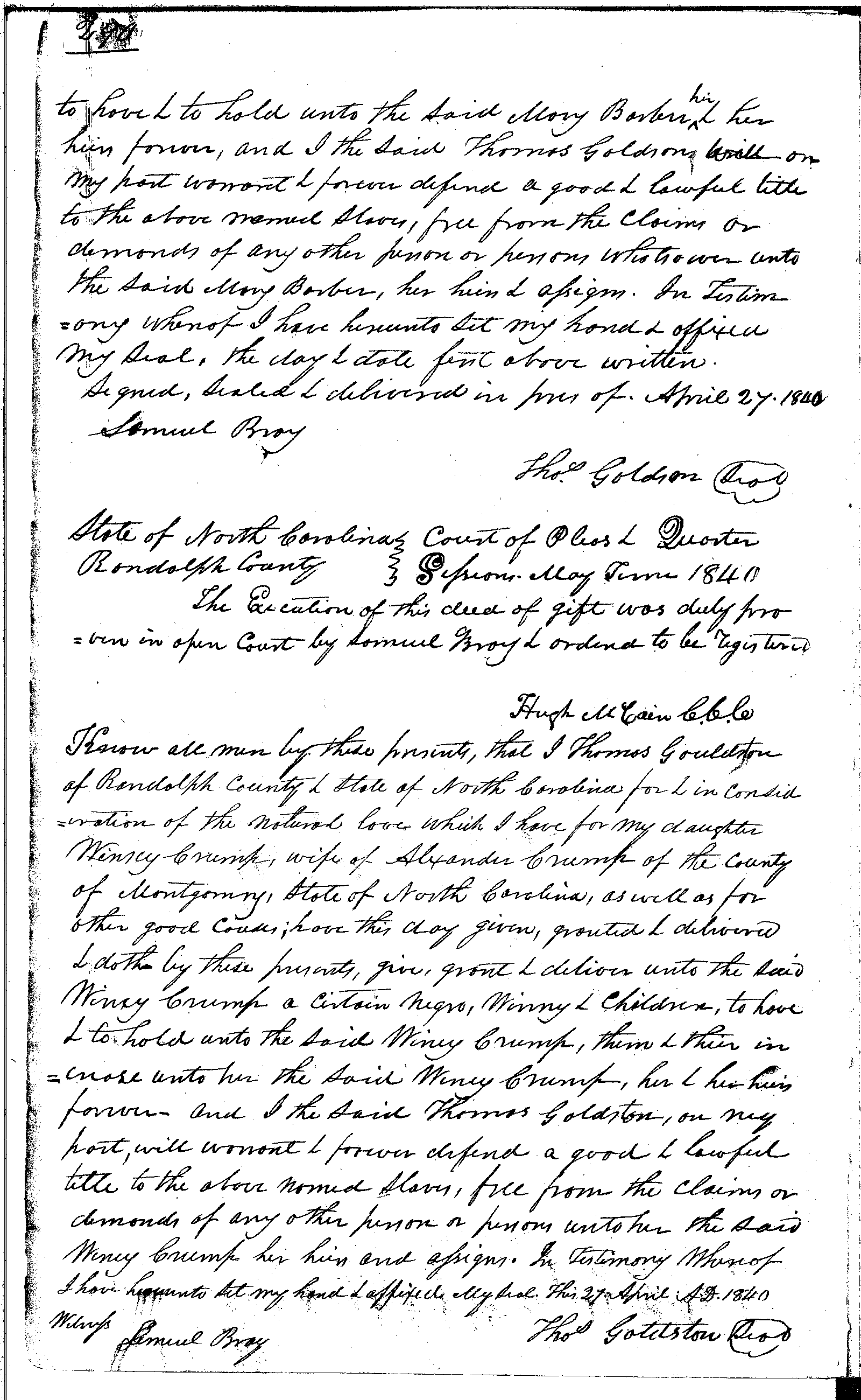 slave deed image