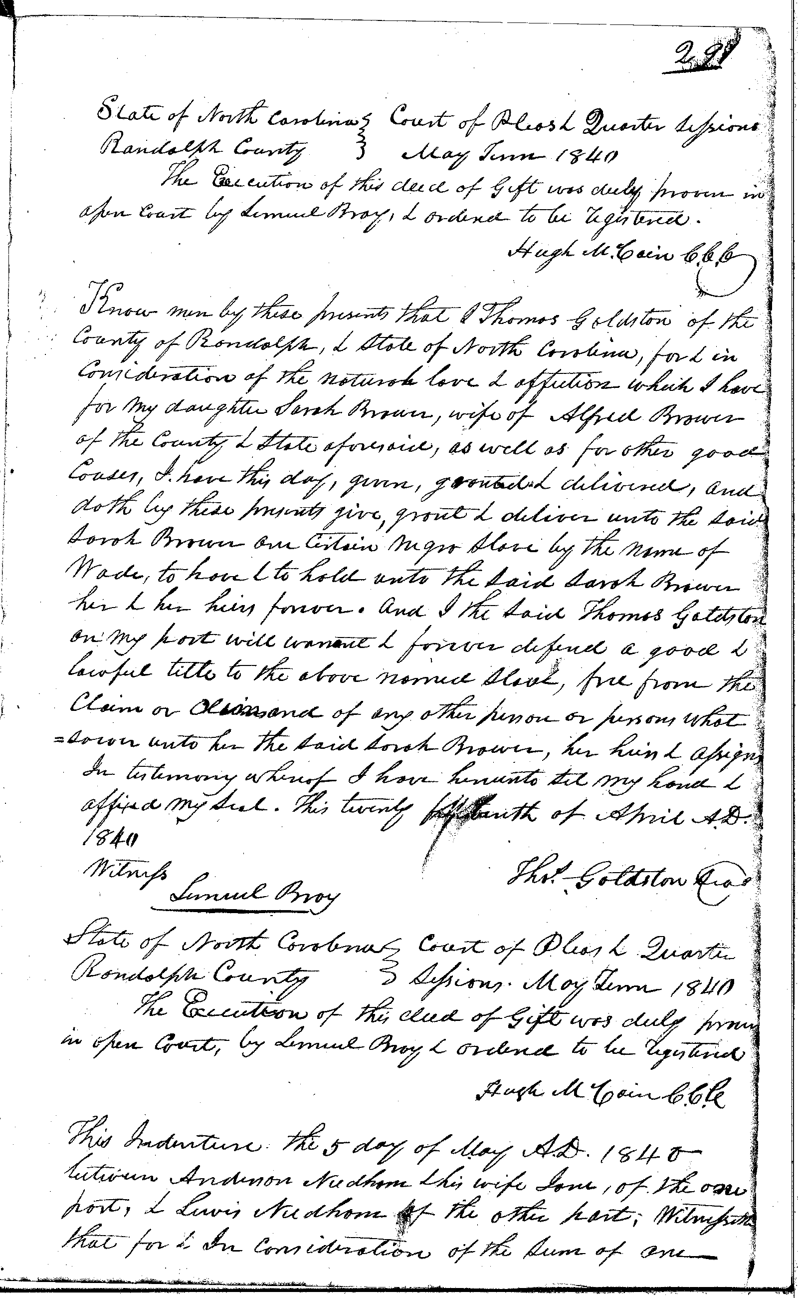 slave deed image
