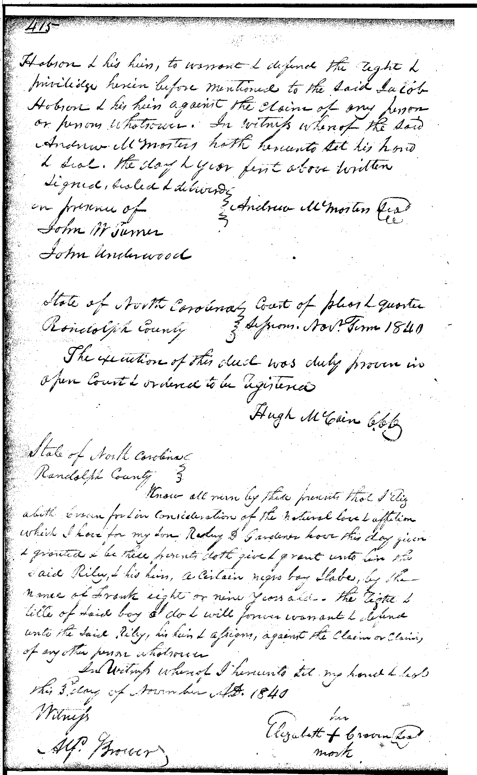 slave deed image