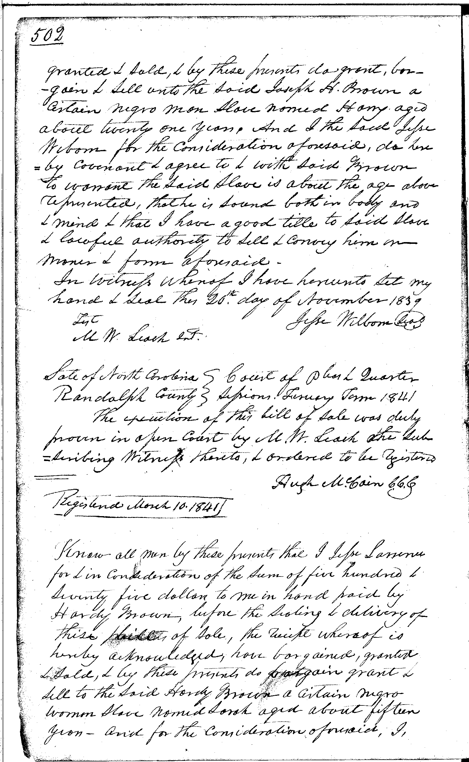 slave deed image