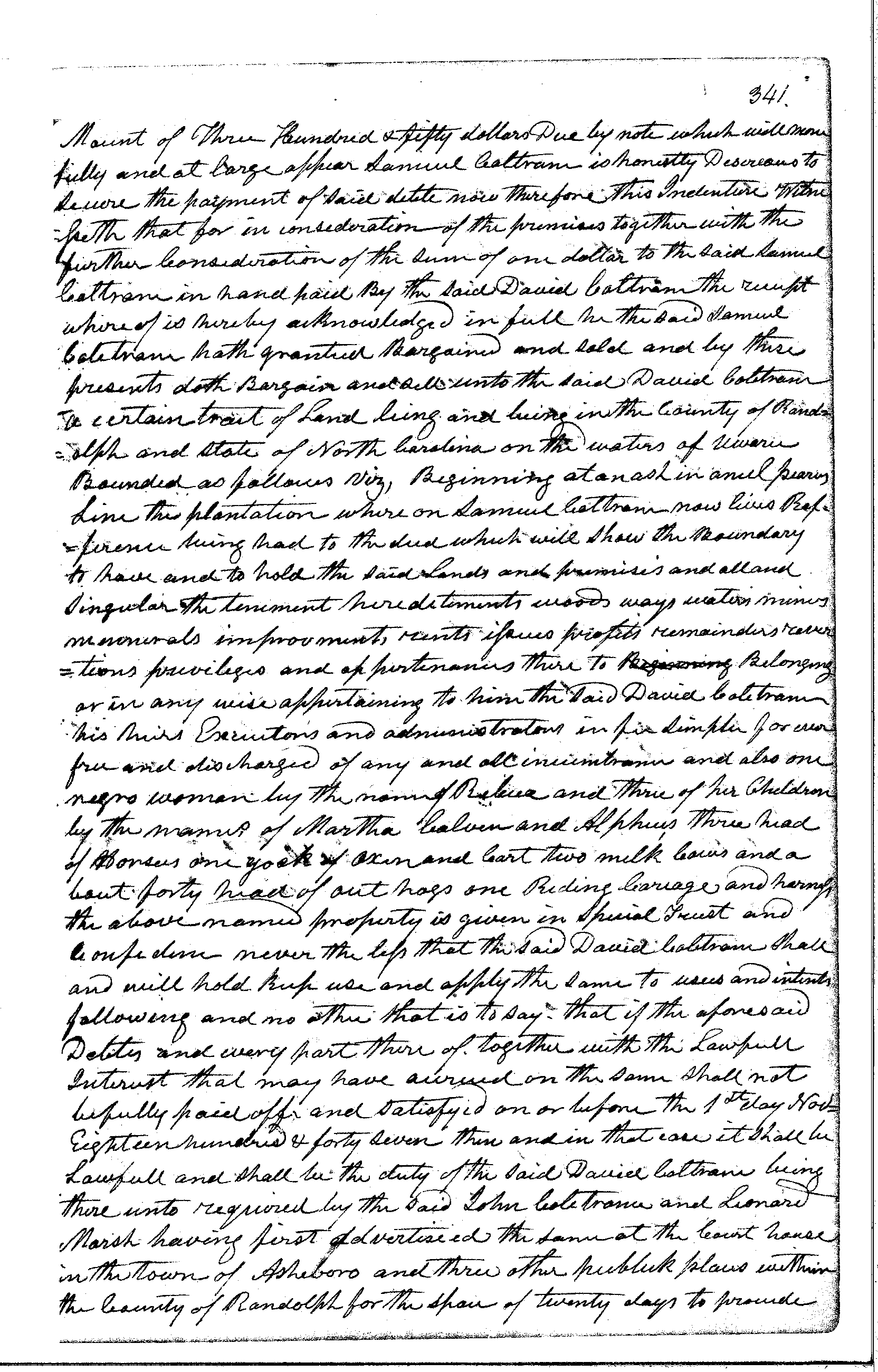 slave deed image