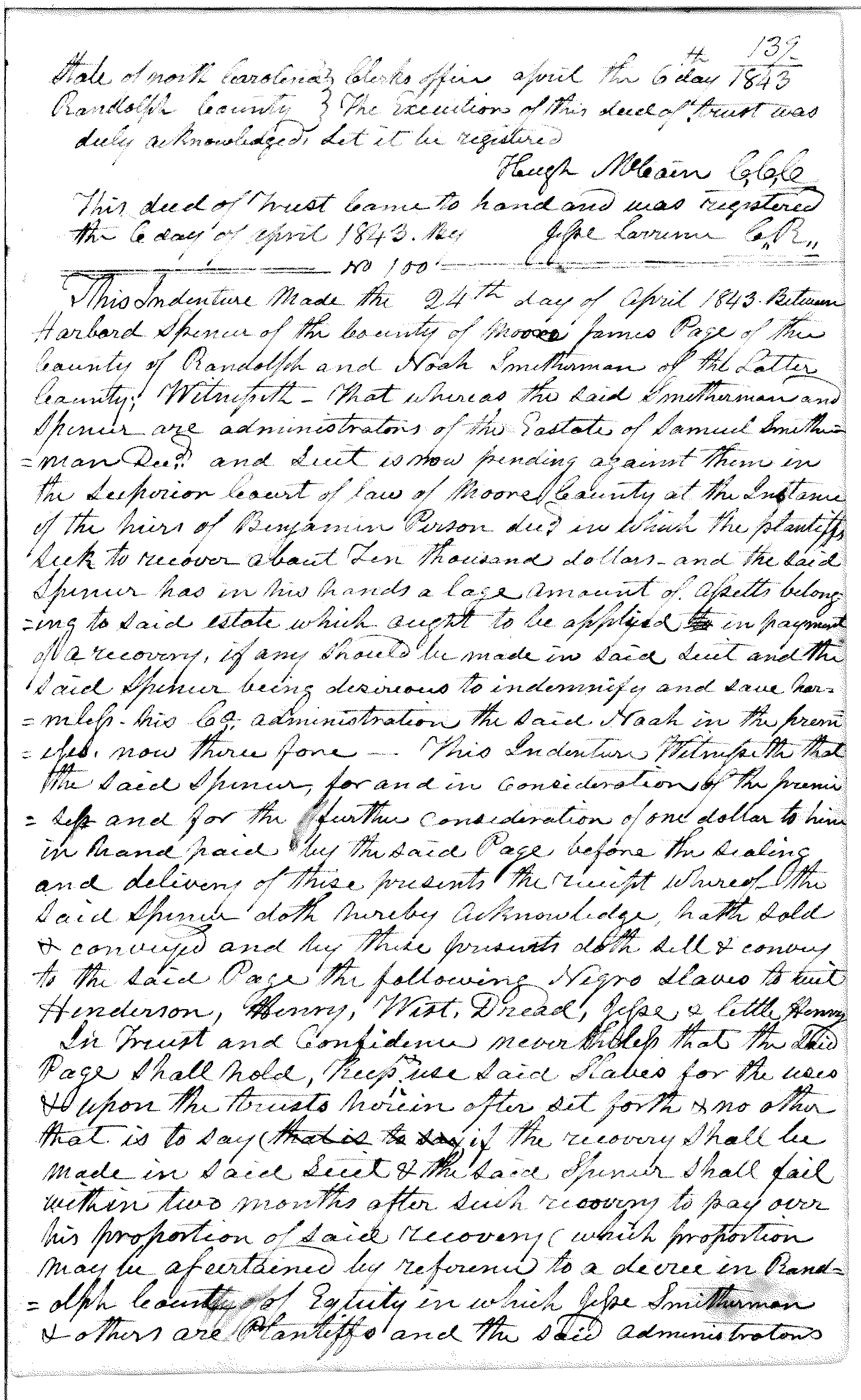 slave deed image