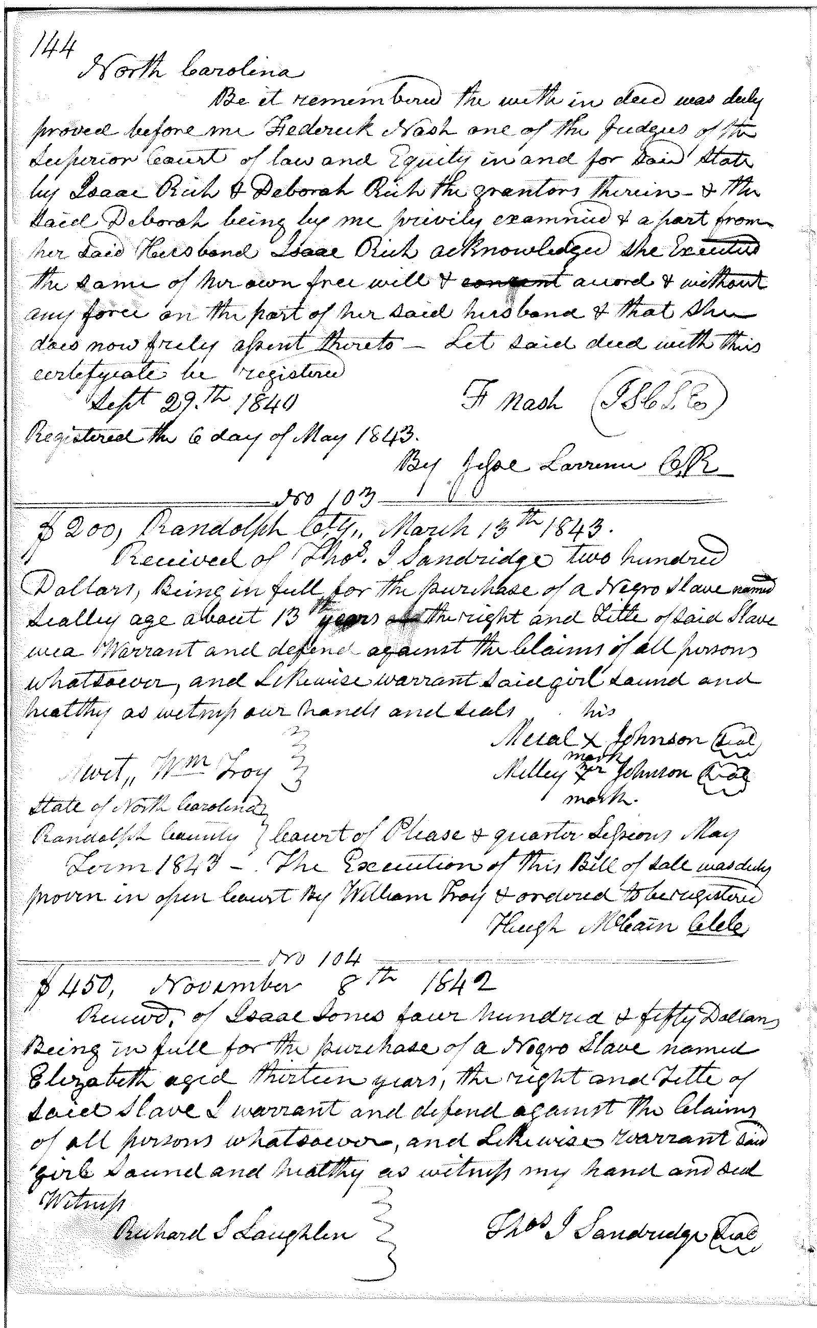 slave deed image