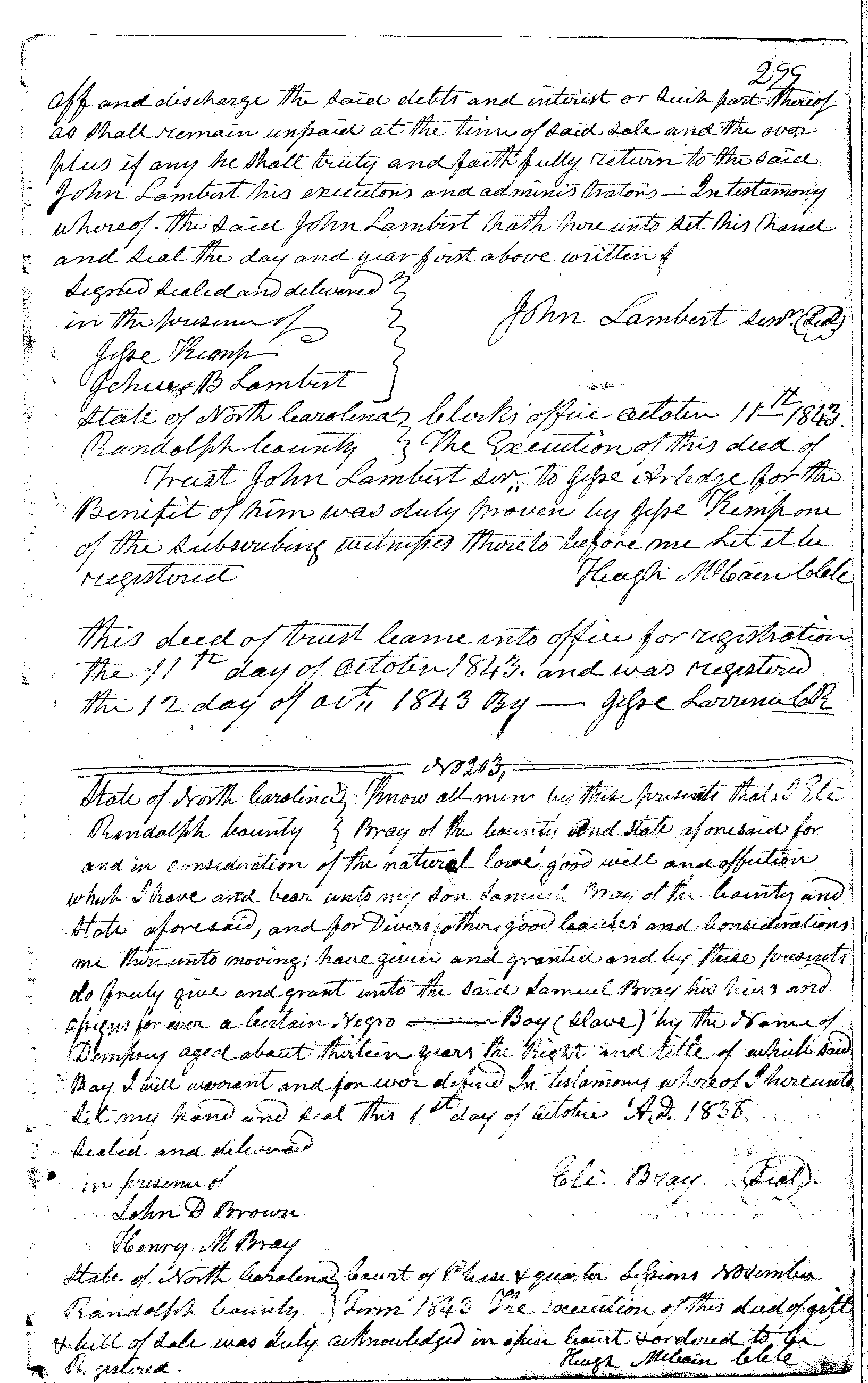 slave deed image