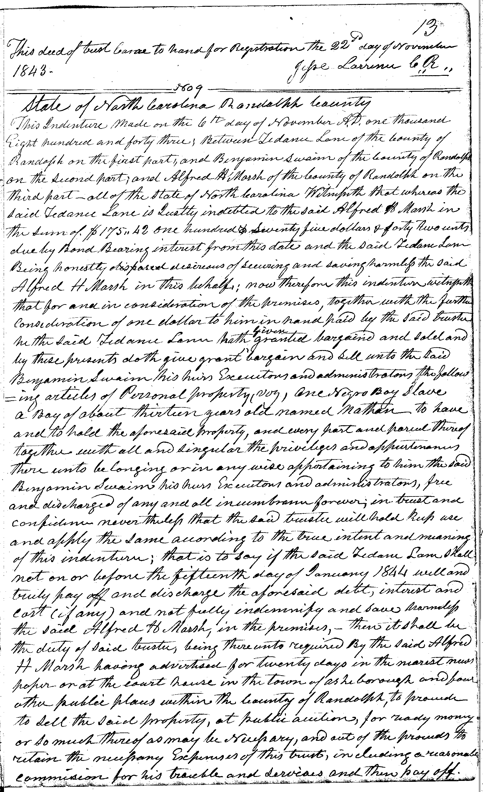 slave deed image