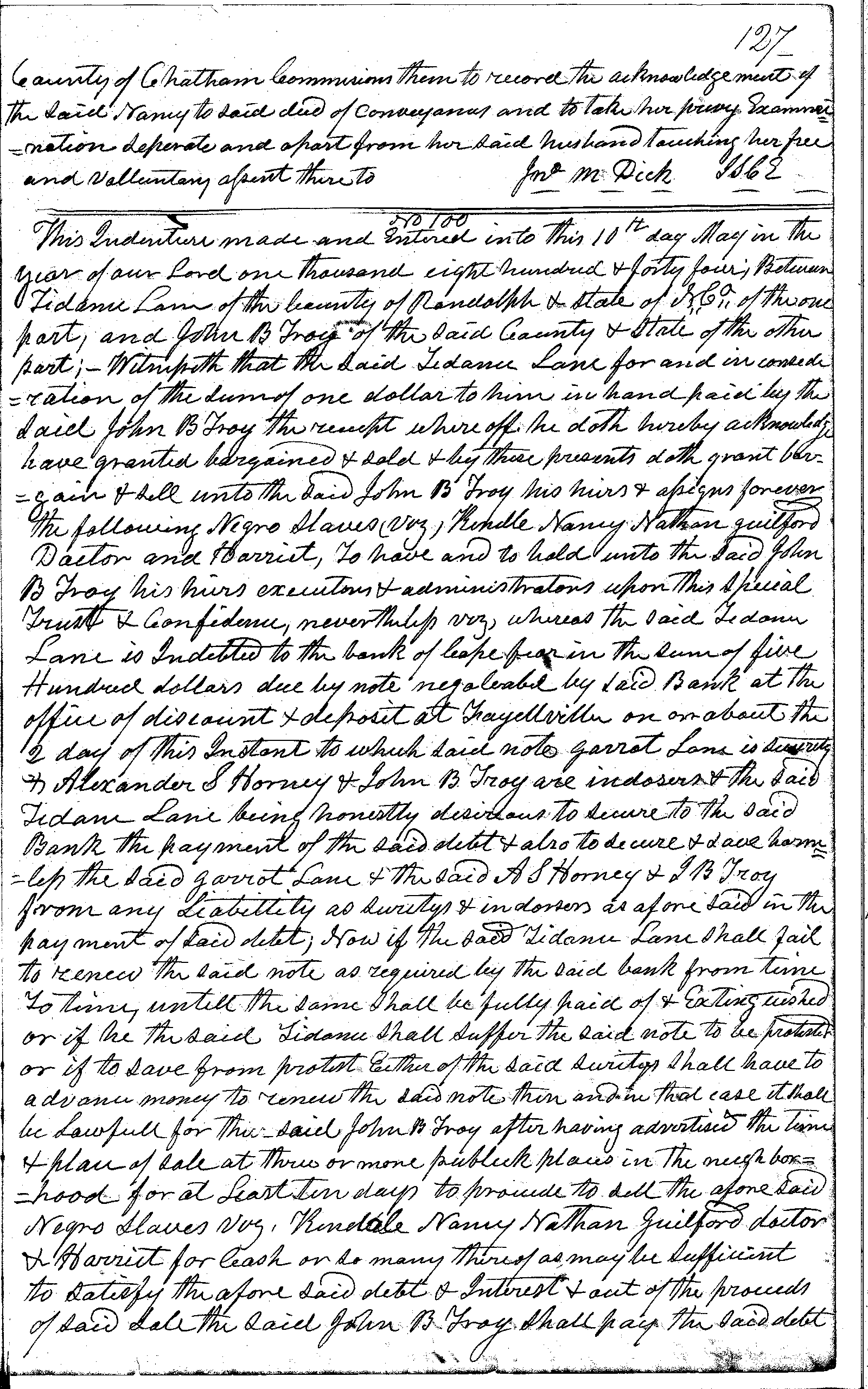 slave deed image