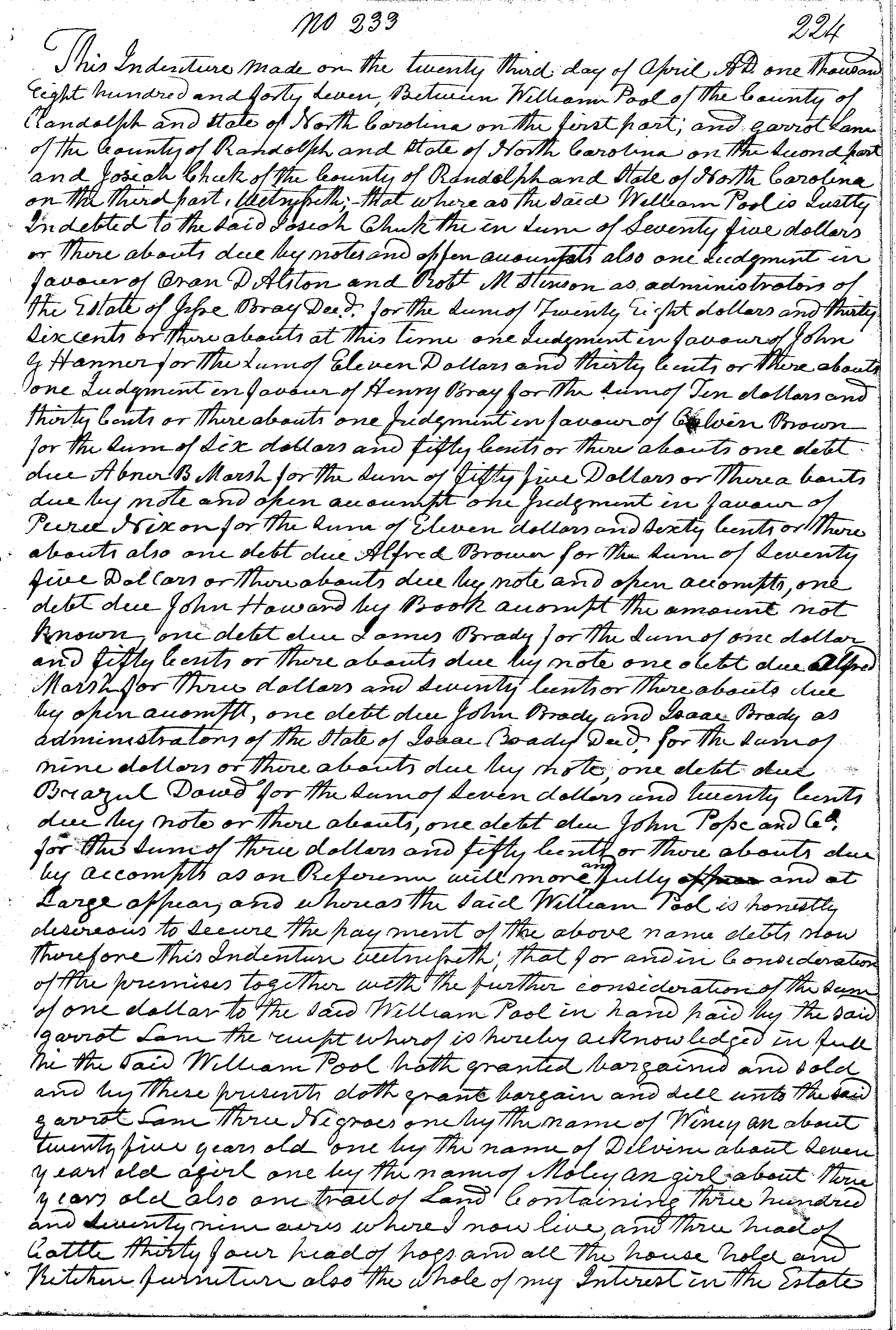 slave deed image