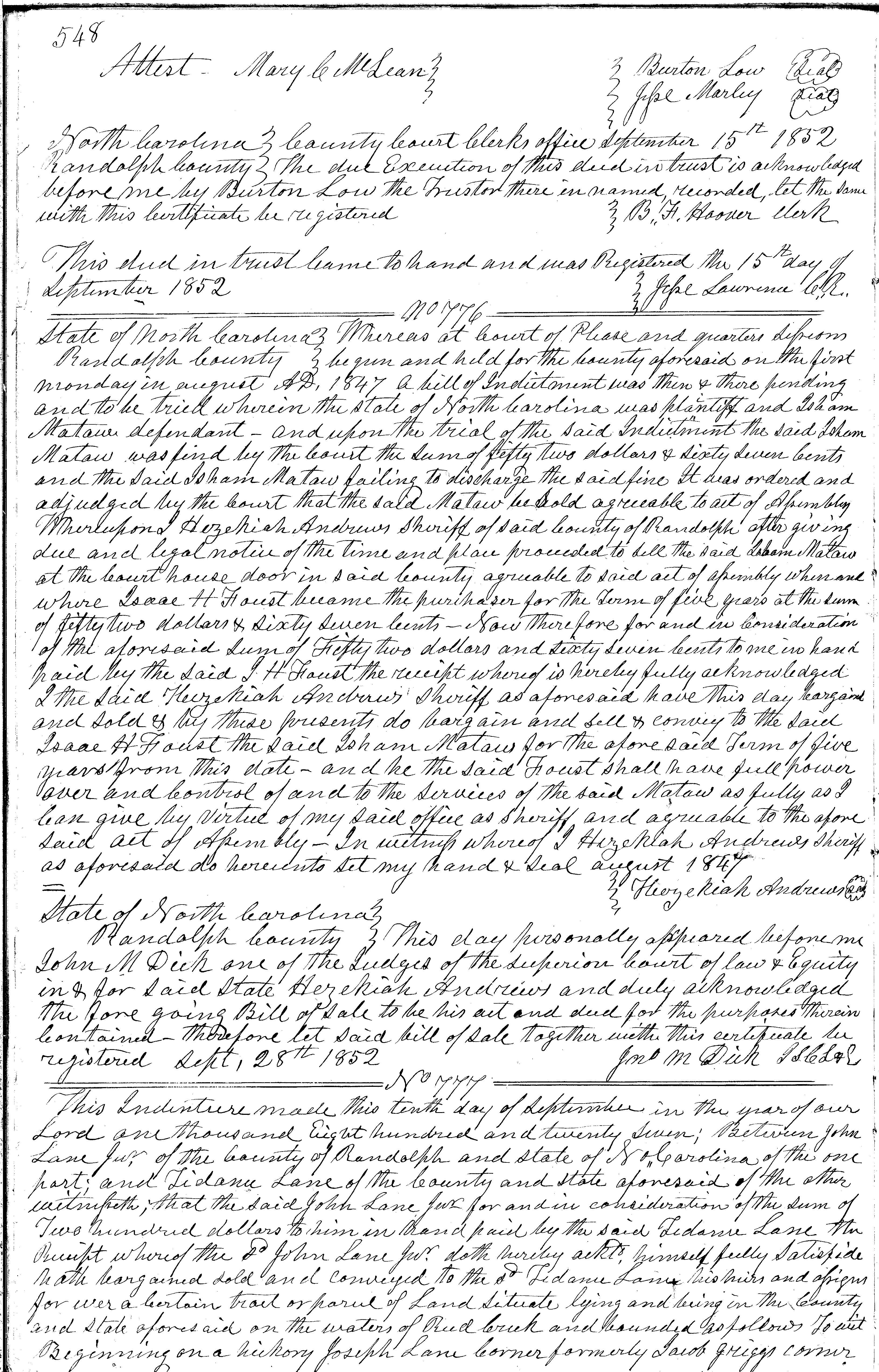 slave deed image