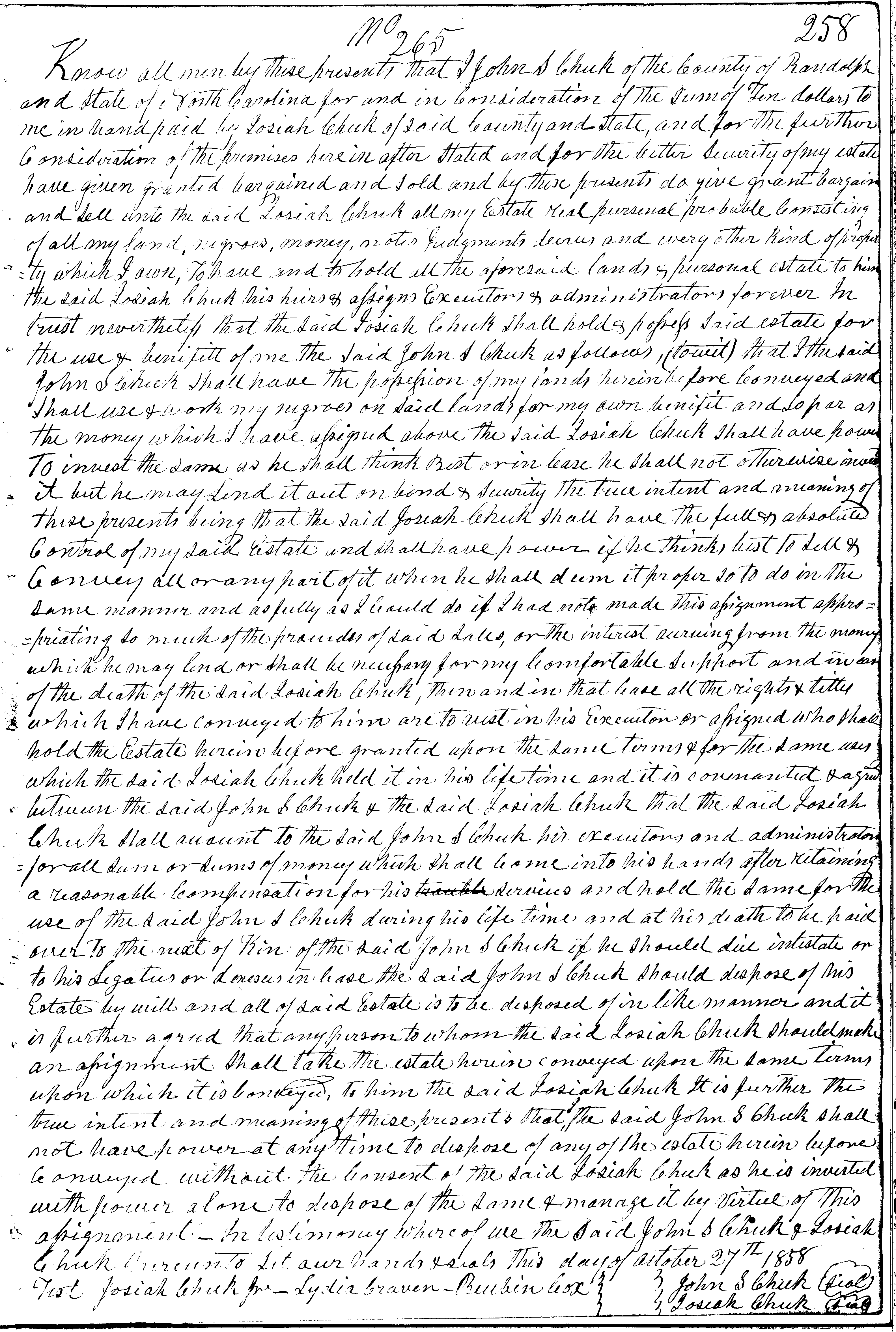 slave deed image